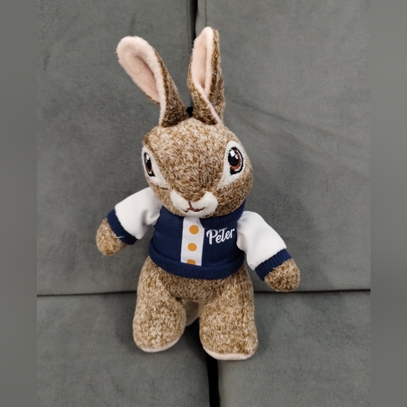 Dan Dee Official Movie 2 Plush Peter Rabbit Bunny Adorable Small 8" keychain - Picture 2 of 13